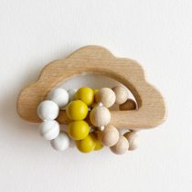Mustard Cloud Teething Toy
