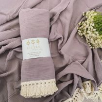 Purple Luxury Baby Swaddle Blanket