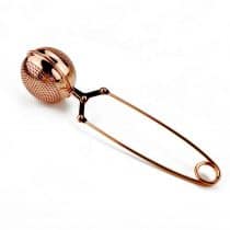 Rose Gold Stainless Steel Tea Strainer