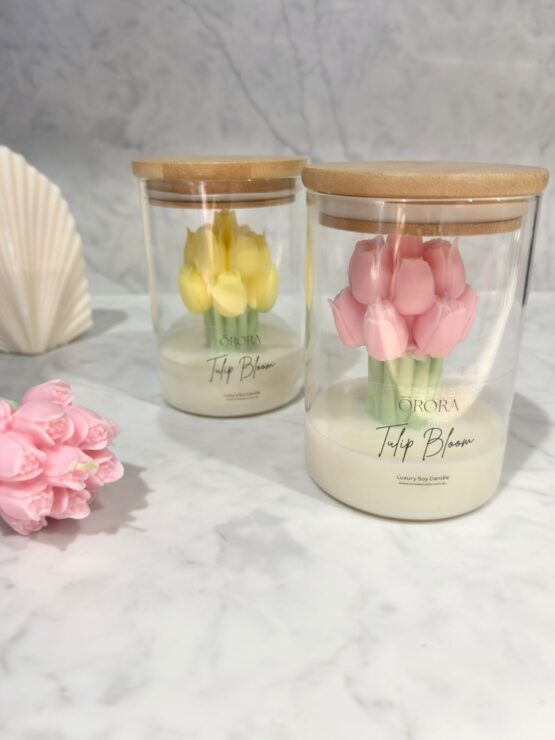 Tulip Bloom Candle